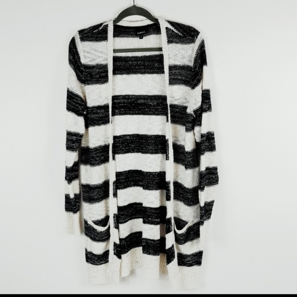 torrid Sweaters - Torrid Long Striped Cardigan